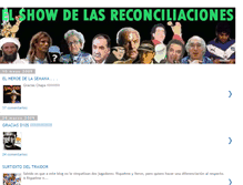 Tablet Screenshot of elshowdelasreconciliaciones.blogspot.com