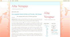 Desktop Screenshot of altaverapaz.blogspot.com