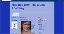 Desktop Screenshot of musicacademync.blogspot.com