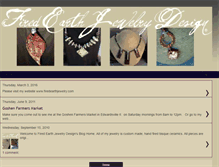 Tablet Screenshot of firedearthjewelry.blogspot.com