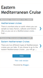 Mobile Screenshot of easternmediterraneancruise.blogspot.com