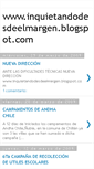 Mobile Screenshot of inquietando-desde-el-margen.blogspot.com