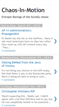 Mobile Screenshot of chaosinmotion.blogspot.com