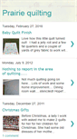 Mobile Screenshot of prairiequilting.blogspot.com