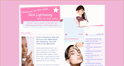 Desktop Screenshot of lighteningskin.blogspot.com