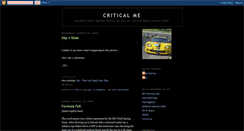 Desktop Screenshot of critical-me.blogspot.com