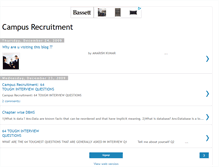 Tablet Screenshot of placement-amarish.blogspot.com
