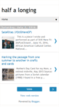 Mobile Screenshot of halfalonging.blogspot.com