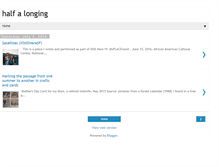 Tablet Screenshot of halfalonging.blogspot.com
