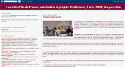 Desktop Screenshot of conferencefortsiledefrance.blogspot.com