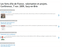 Tablet Screenshot of conferencefortsiledefrance.blogspot.com