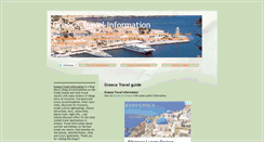 Desktop Screenshot of greecetravelinfomation.blogspot.com