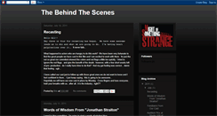 Desktop Screenshot of nightofsomethingstrange.blogspot.com