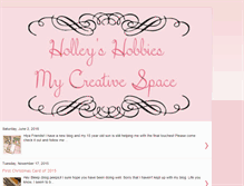 Tablet Screenshot of helloholley.blogspot.com