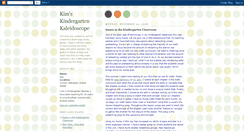 Desktop Screenshot of kimskaleidoscope.blogspot.com