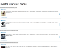 Tablet Screenshot of nuestro-lugar-enel-mundo.blogspot.com