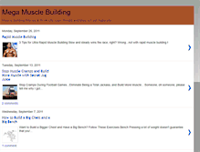 Tablet Screenshot of megamusclebuilding.blogspot.com