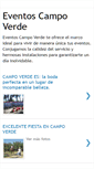 Mobile Screenshot of eventoscampoverde.blogspot.com