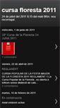 Mobile Screenshot of cursafloresta2011.blogspot.com