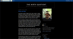 Desktop Screenshot of mirthquotient.blogspot.com