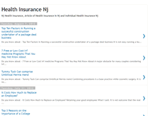 Tablet Screenshot of healthinsurancenj.blogspot.com