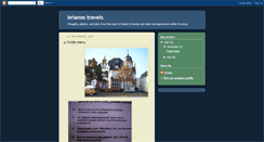 Desktop Screenshot of brianostravels.blogspot.com
