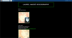 Desktop Screenshot of laureldiscography.blogspot.com