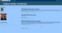 Desktop Screenshot of colleendehlerauctioneer.blogspot.com