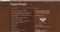 Desktop Screenshot of cuppadangie.blogspot.com