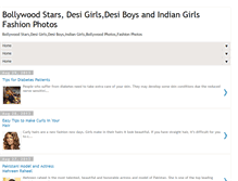 Tablet Screenshot of bollywood-fashion-pics.blogspot.com