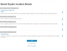 Tablet Screenshot of danieldrydenincidentdetails.blogspot.com