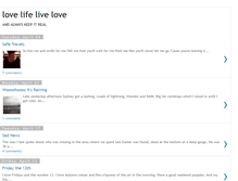 Tablet Screenshot of lovelifelivelove.blogspot.com