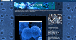 Desktop Screenshot of mitosisymeiosisdidactico.blogspot.com