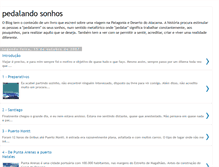 Tablet Screenshot of pedalandosonhos.blogspot.com