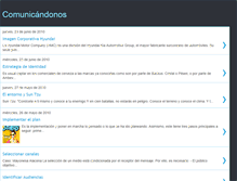 Tablet Screenshot of comunicandonos-upc.blogspot.com