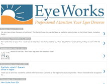 Tablet Screenshot of eyeworksblog.blogspot.com