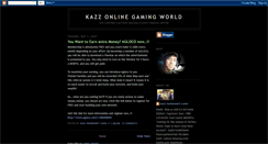 Desktop Screenshot of kazzworldonline.blogspot.com