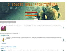 Tablet Screenshot of icoloridellarchitettura.blogspot.com