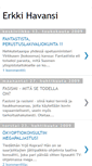 Mobile Screenshot of erkkihavansi.blogspot.com