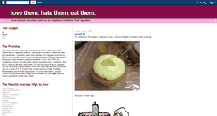 Desktop Screenshot of cupcakeordie.blogspot.com