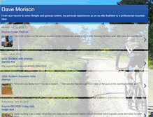 Tablet Screenshot of davemorisonbiking.blogspot.com