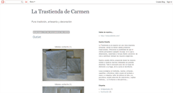 Desktop Screenshot of latrastiendadecarmen.blogspot.com