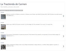 Tablet Screenshot of latrastiendadecarmen.blogspot.com