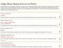 Tablet Screenshot of maryhammmaryhamm.blogspot.com
