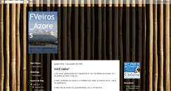 Desktop Screenshot of fveirosazores.blogspot.com