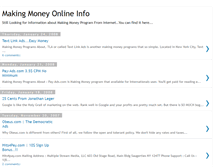 Tablet Screenshot of moneymakings.blogspot.com