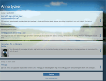 Tablet Screenshot of annatycker.blogspot.com