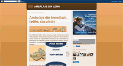 Desktop Screenshot of produsedinlemn.blogspot.com