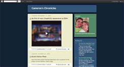 Desktop Screenshot of cameronandry.blogspot.com