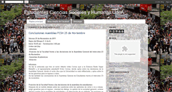 Desktop Screenshot of estudiantescienciashumanasudea.blogspot.com